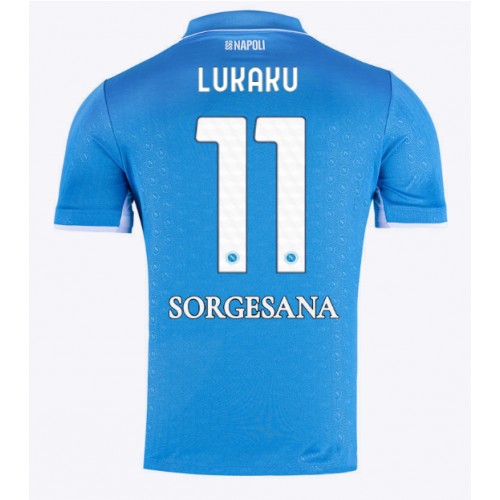 Fotbalové Dres SSC Napoli Romelu Lukaku #11 Domácí 2024-25 Krátký Rukáv